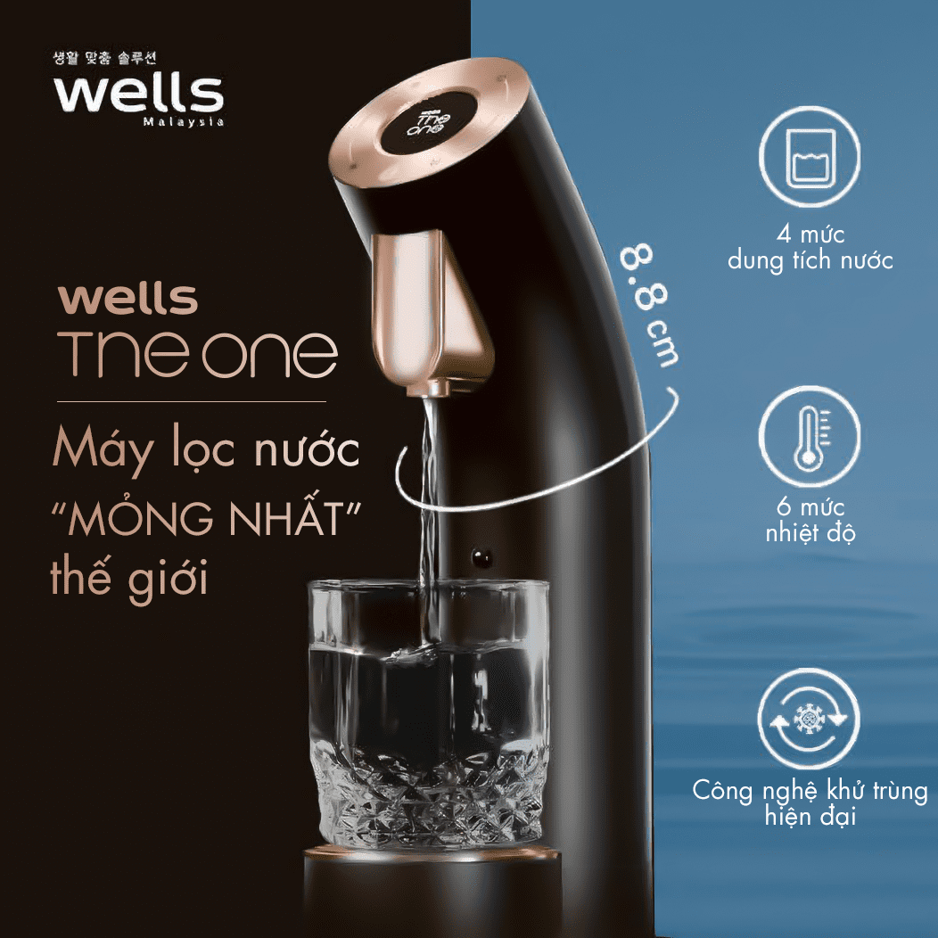 ảnh sản phẩm máy lọc nước cao cấp số 1 thế giới wells the one (15)