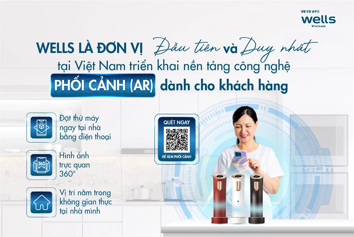 Công nghệ AR là công nghệ thực tế tăng cường, cho phép người dùng nhìn thấy và tương tác với các yếu tố ảo trong môi trường thực tế