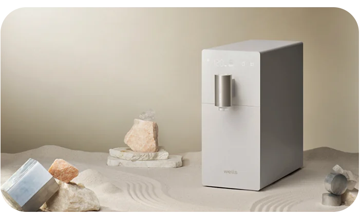 Review chi tiết máy lọc nước nóng lạnh Wells Slim One