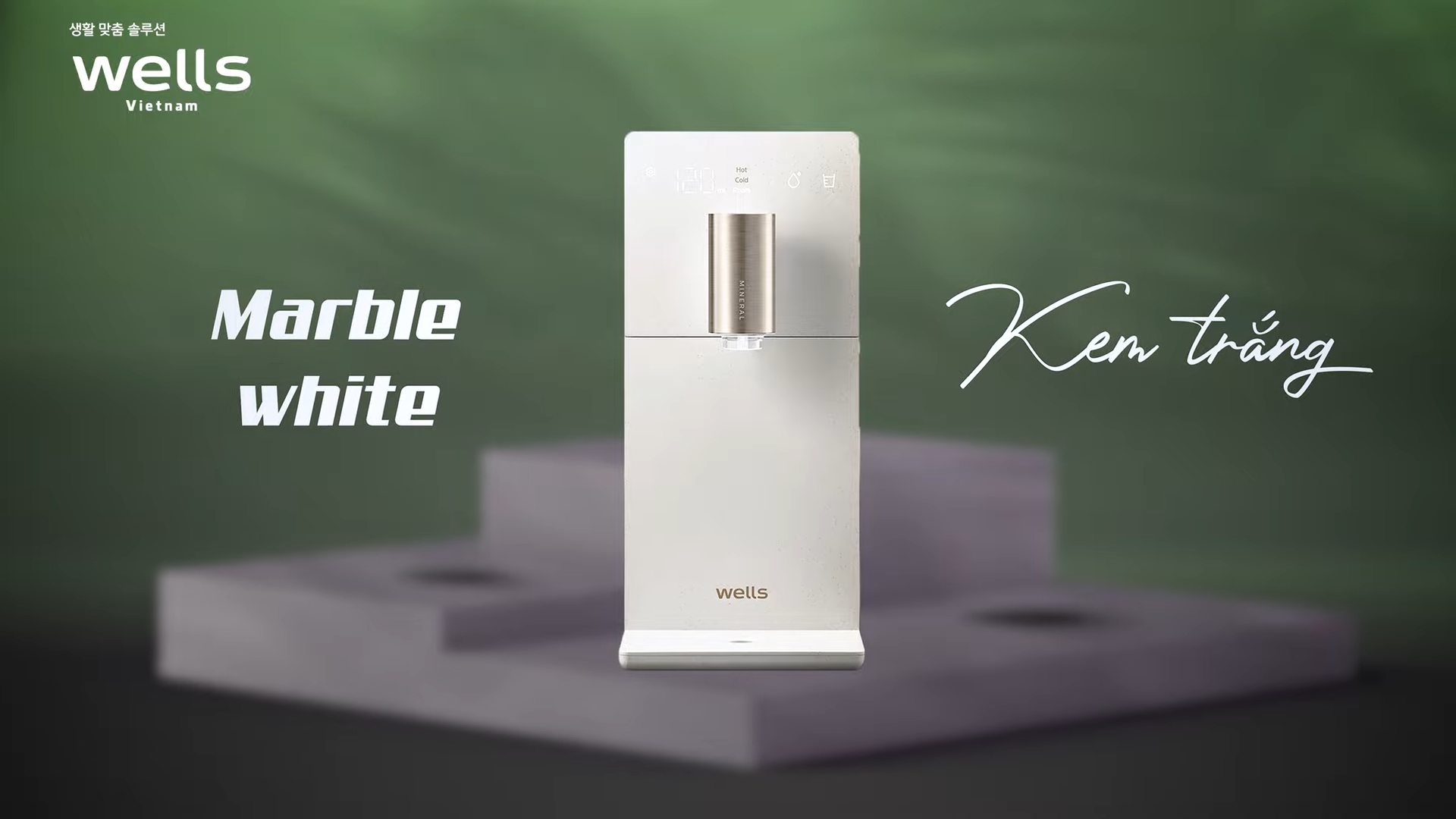 Wells Slim One - Máy lọc nước tầm trung, tính năng cao cấp