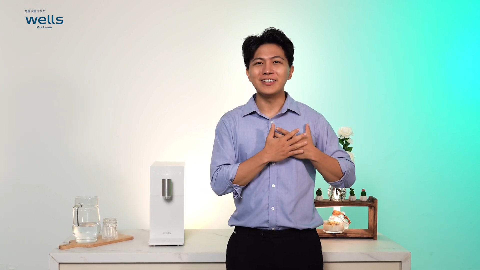 Review Máy lọc nước nóng lạnh Wells Slim One